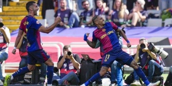 开云APP-巴萨再现超级反超再杀皇马，距冠军只差一步